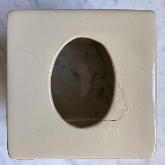 Hand-painted Bluebird and Dogwood Tissue Box Cover - Picture 6 of 7